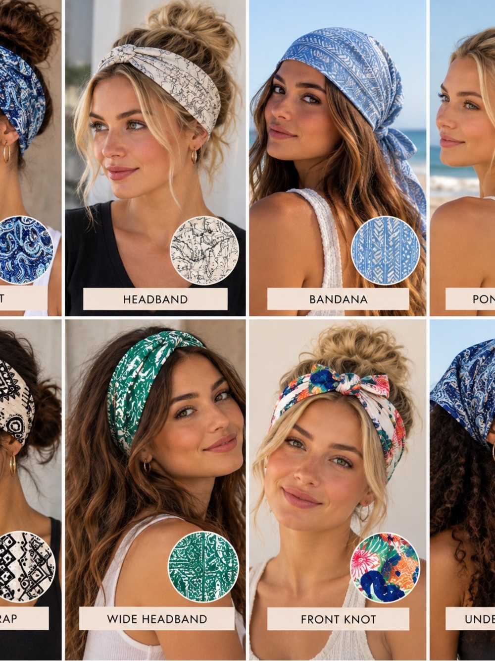 Bundle of hair wraps